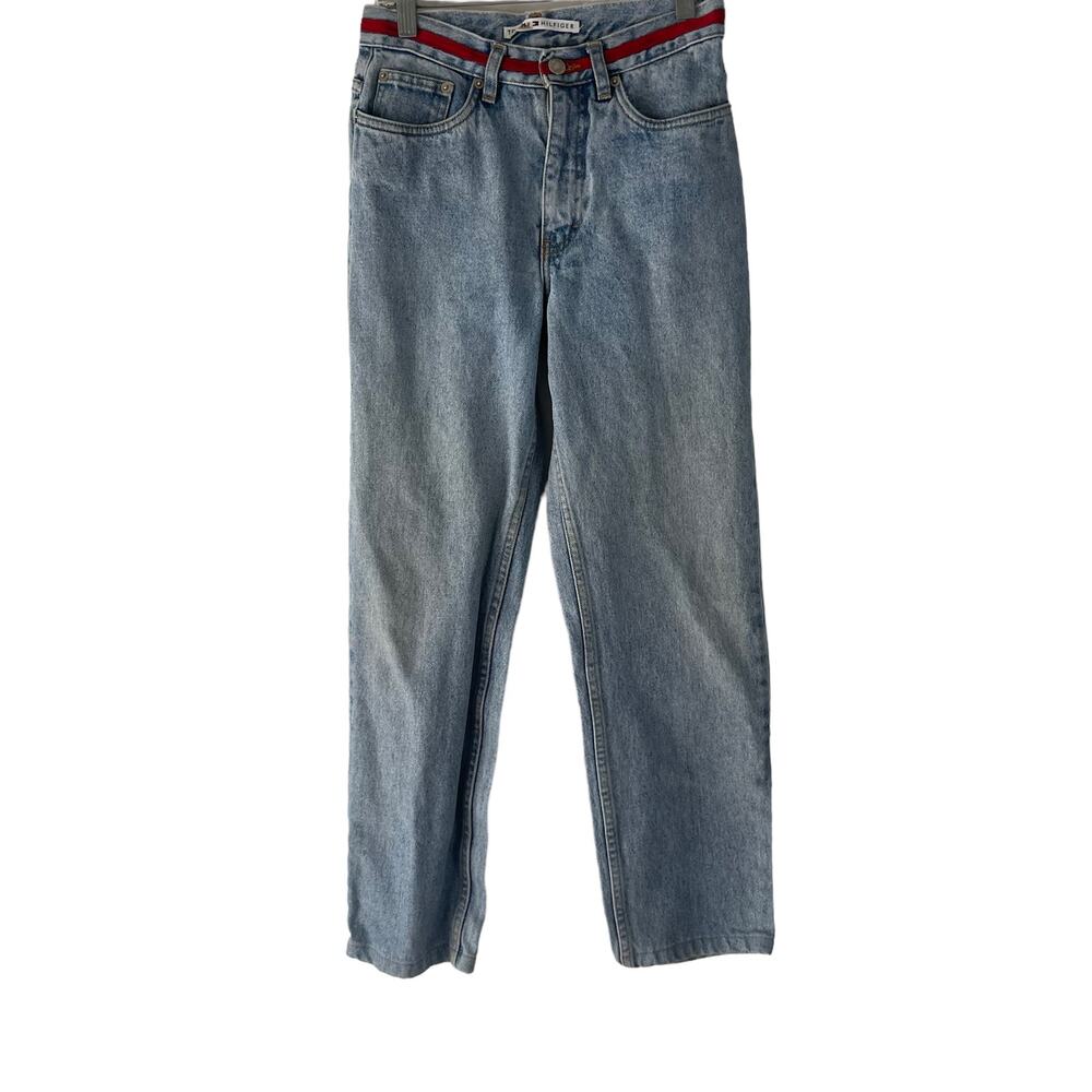 Tommy Hilfiger‎ Vintage 90s Women's Size 6 High Rise Straight Leg Mom Jeans